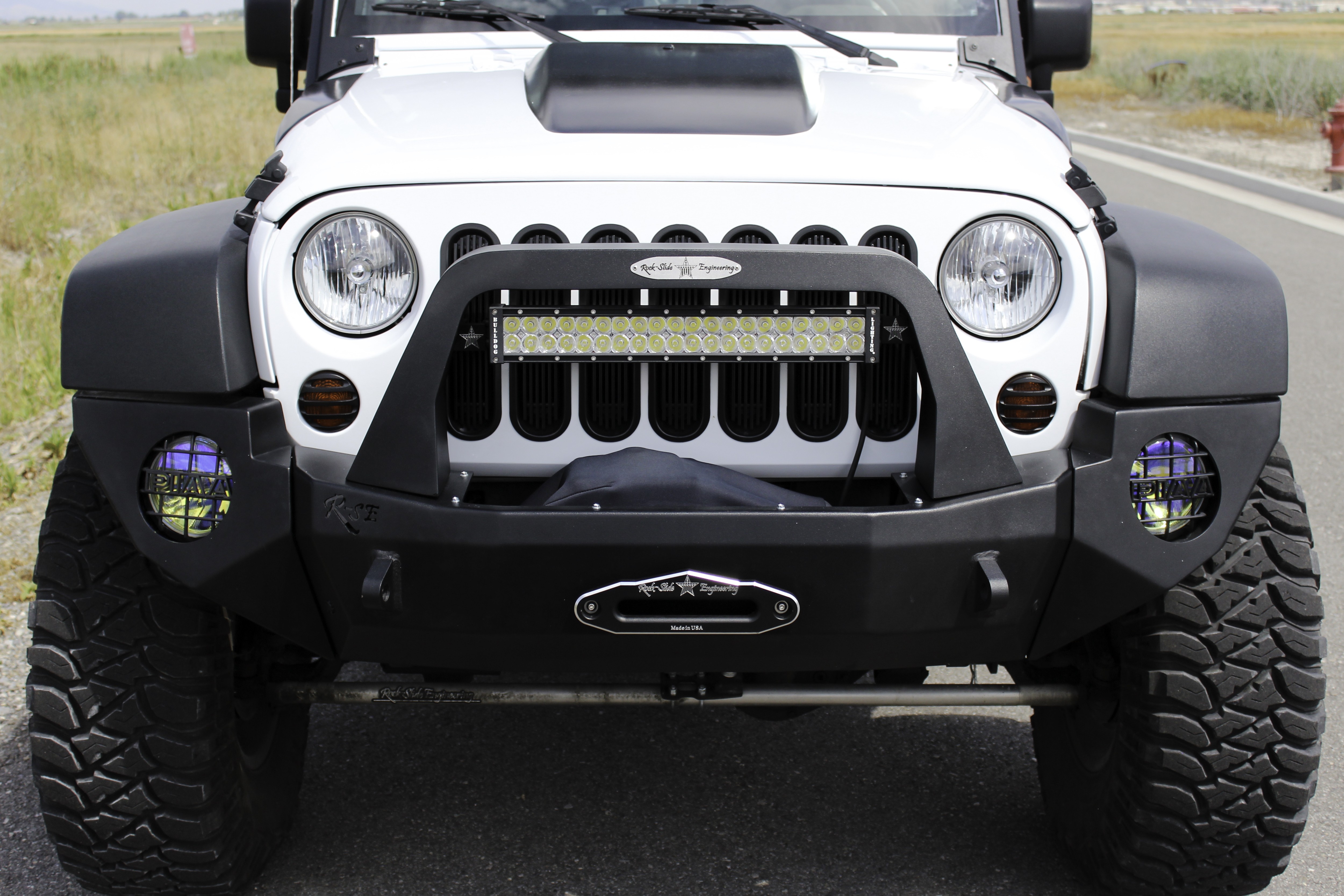 Rock-Slide Engineering RIGID FULL FRONT BUMPER / COMPLETE / MODULAR